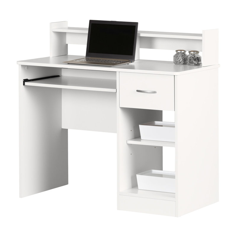 South Shore Axess Desk with Hutch & Reviews Wayfair